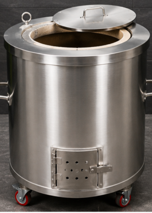 Stainless Steel Round Drum Tandoor
