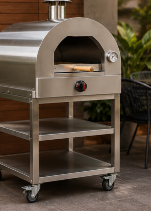 Stainless Steel Gas Pizza Oven
